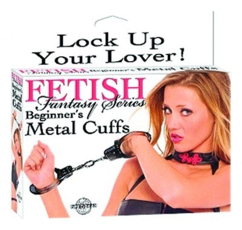 Fetish Fantasy Beginners Metal Cuffs